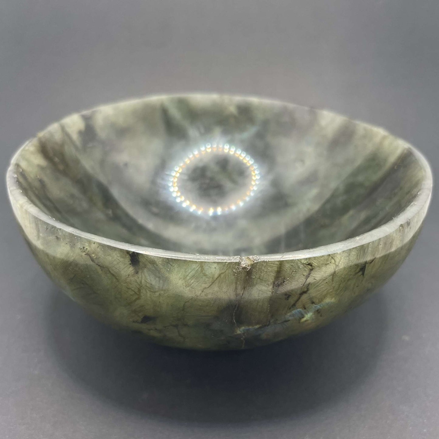 Labradorite Bowl | Healing Crystals | Carving | 1 pc