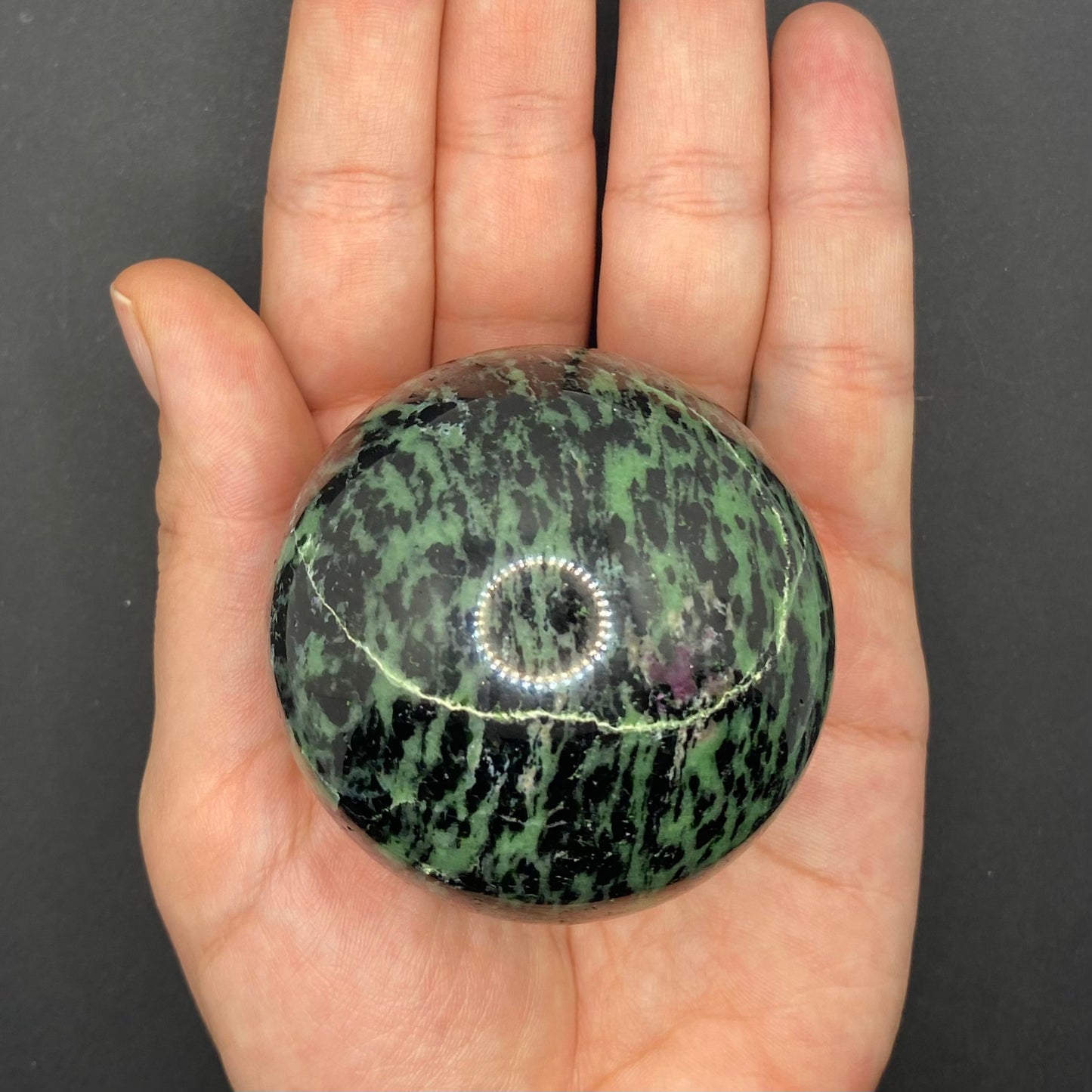 Ruby Zoisite Sphere | Healing Crystals | 1 pc