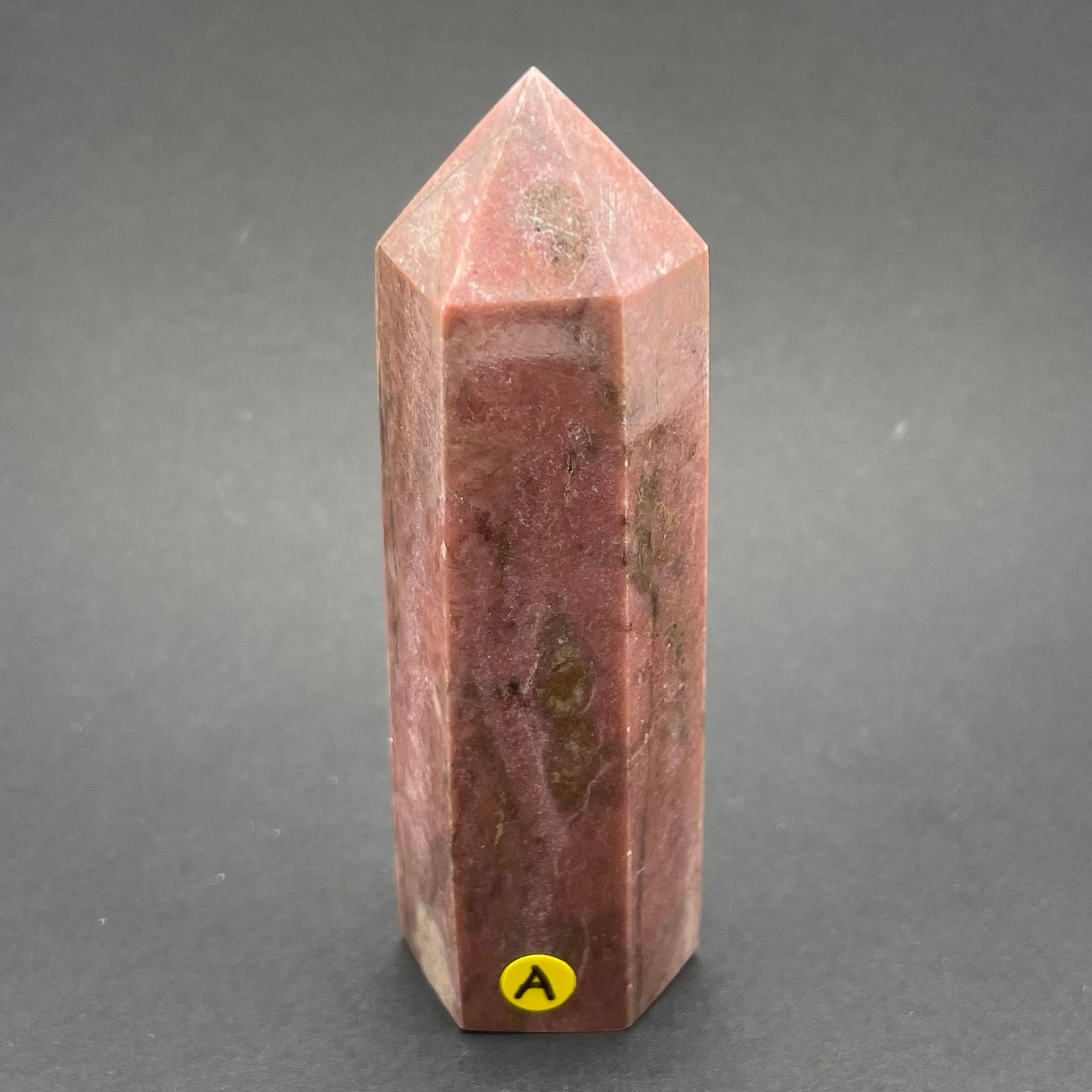 Rhodonite Wand | Healing Crystals | Tower | 1 pc