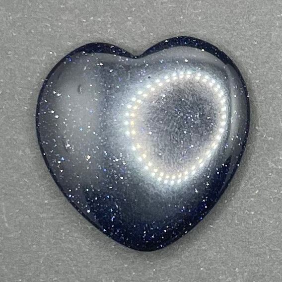 Small Heart | Pocket Crystal | Carving | 1 pc