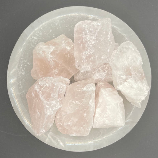 Rose Quartz | Healing Crystals | Raw | 1 pc