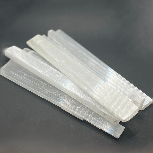 Large Selenite Stick | Satin Spar Crystal | Healing Crystals | Raw | 1 pc