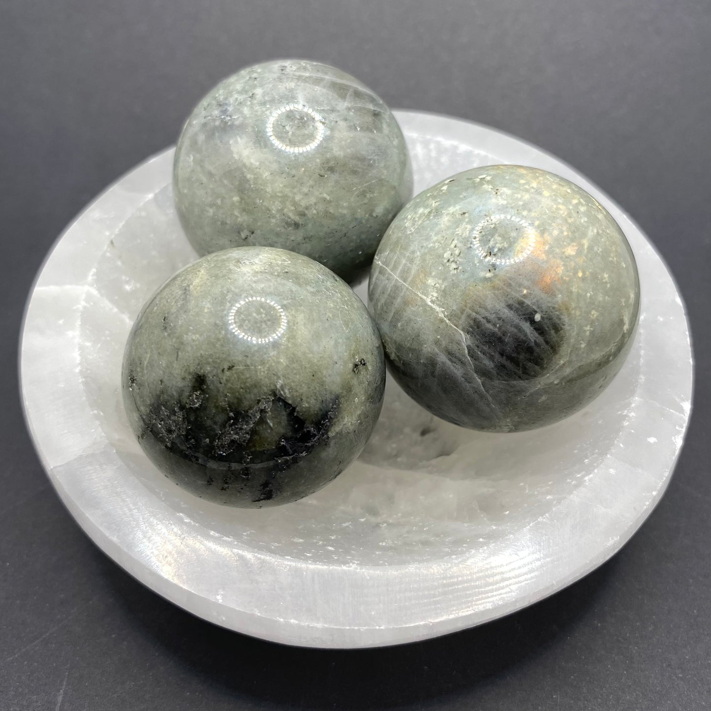 Small Labradorite Sphere | Healing Crystals | 1 pc