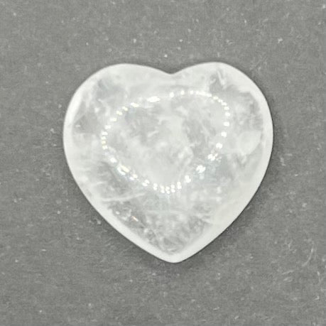 Mini Heart | Pocket Crystals | Carving | 1 pc