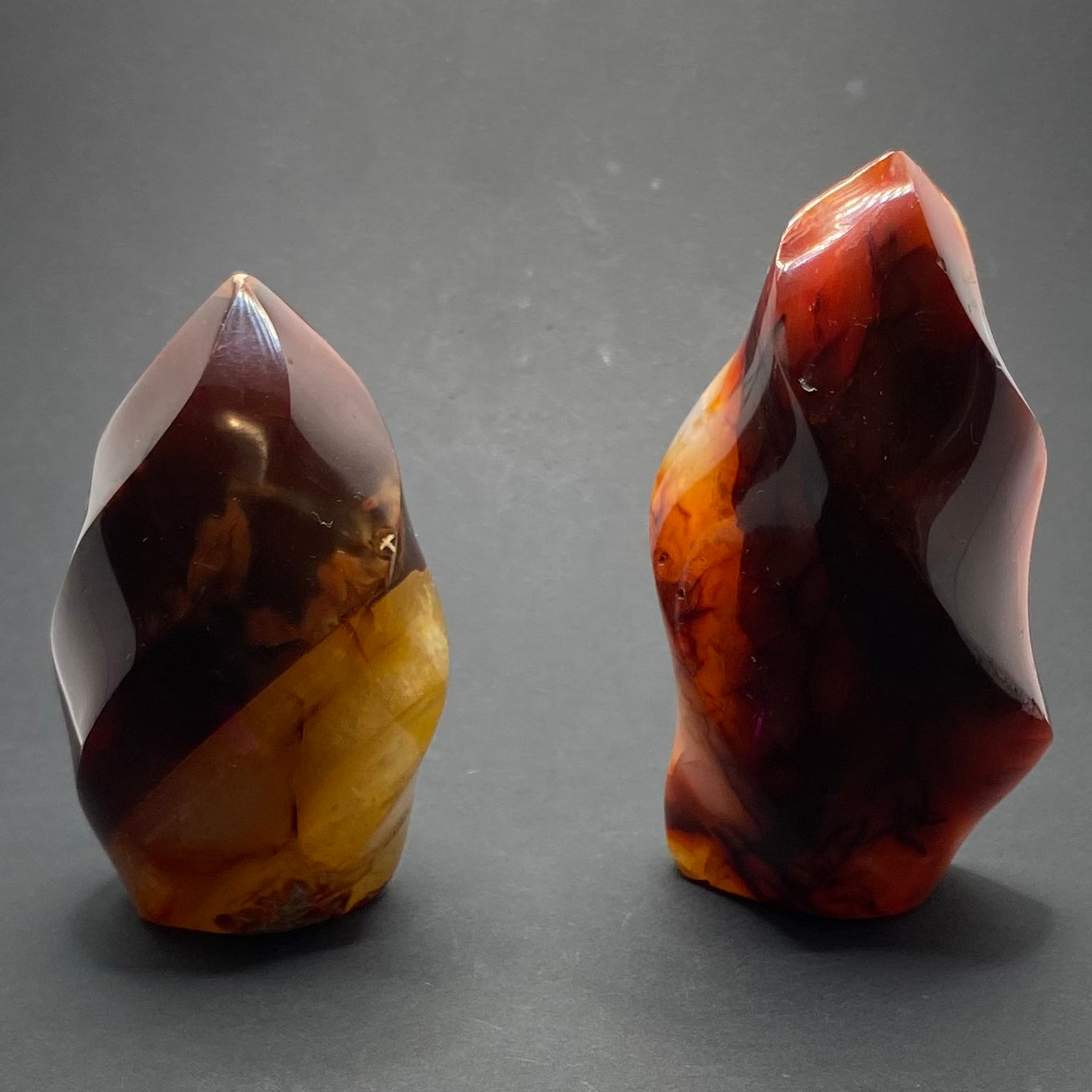 Carnelian Flame | Healing Crystals | Carving | 1 pc