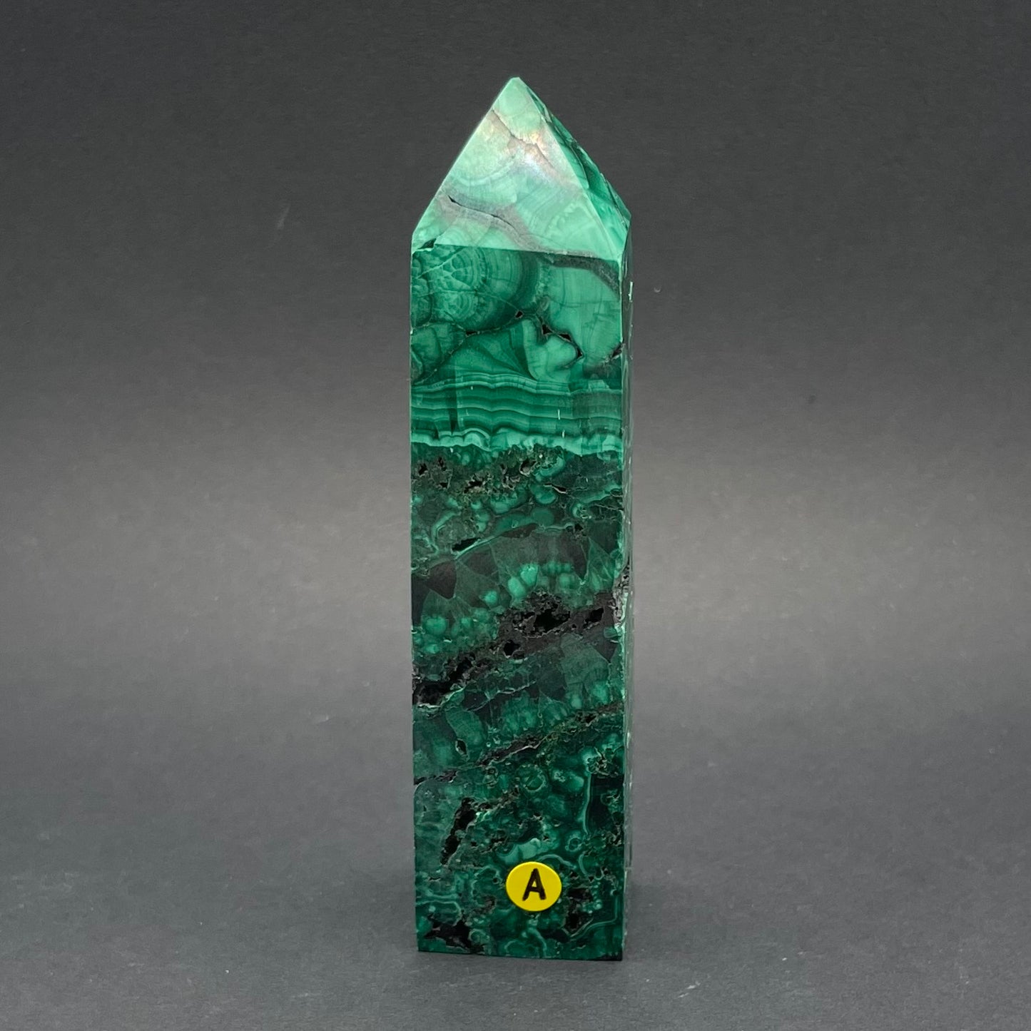 Malachite Wand | Healing Crystals | Tower | 1 pc