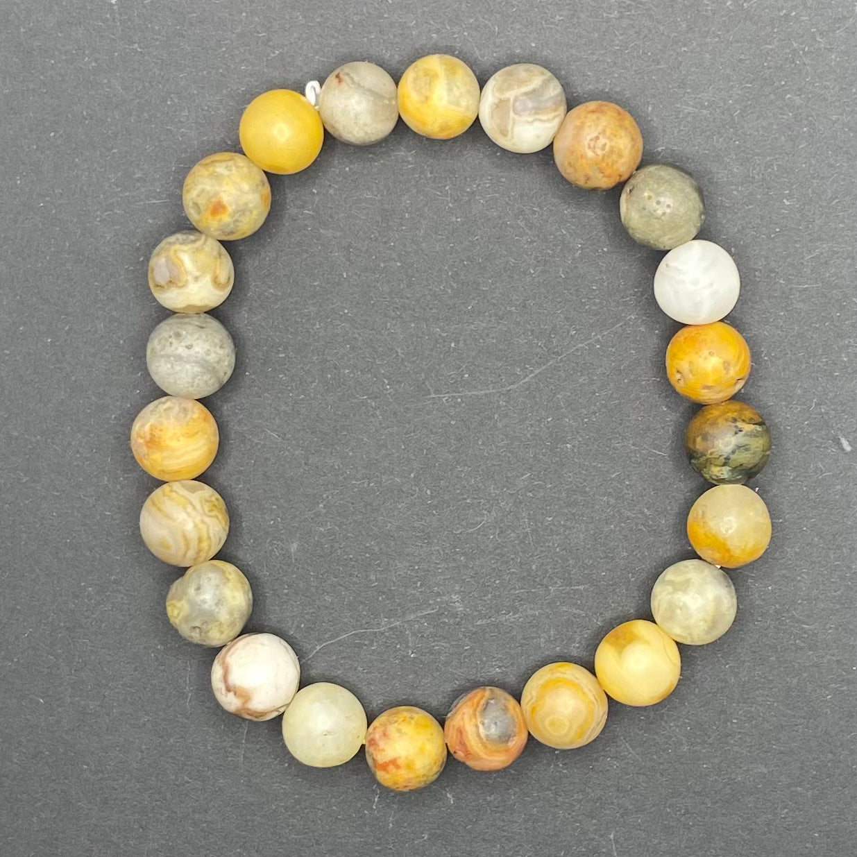 Crazy Lace Agate Bracelet | Healing Crystals | Jewelry | 1 pc