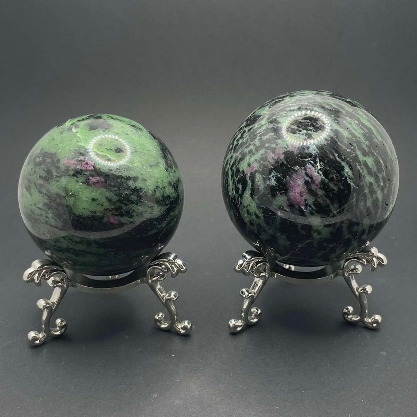 Ruby Zoisite Sphere | Healing Crystals | 1 pc