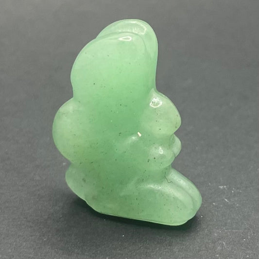 Mini Fairy Aventurine Crystal | Healing Crystals | Pocket Crystals | Carving | 1 pc