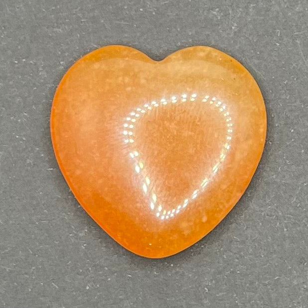 Small Heart | Pocket Crystal | Carving | 1 pc