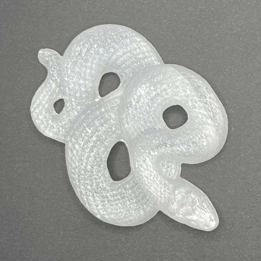 Selenite Snake | Satin Spar Crystal | Healing Crystals | Carving | 1 pc