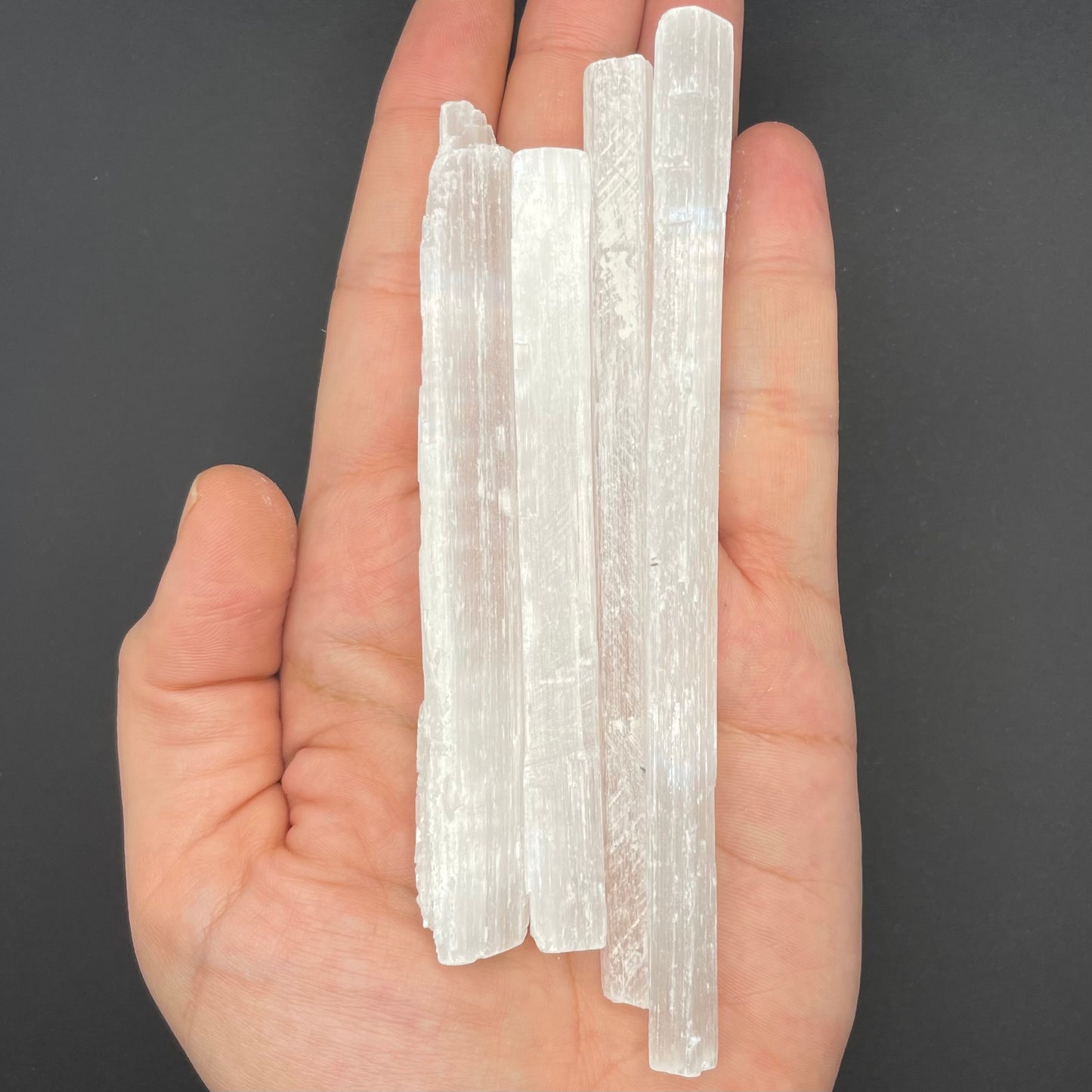 Selenite Stick | Satin Spar Crystal | Healing Crystals | Raw | 1 pc