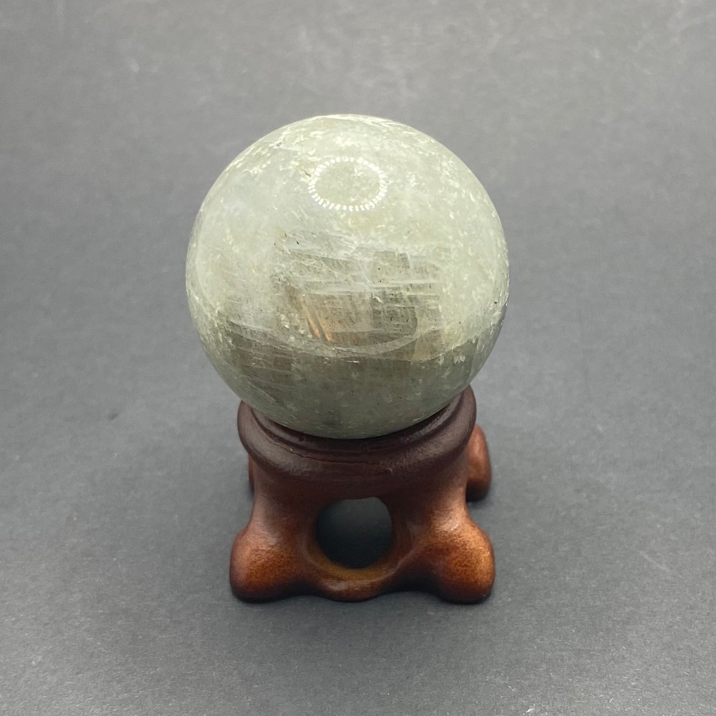 Mini Tree Stump Sphere Stand | 1 pc