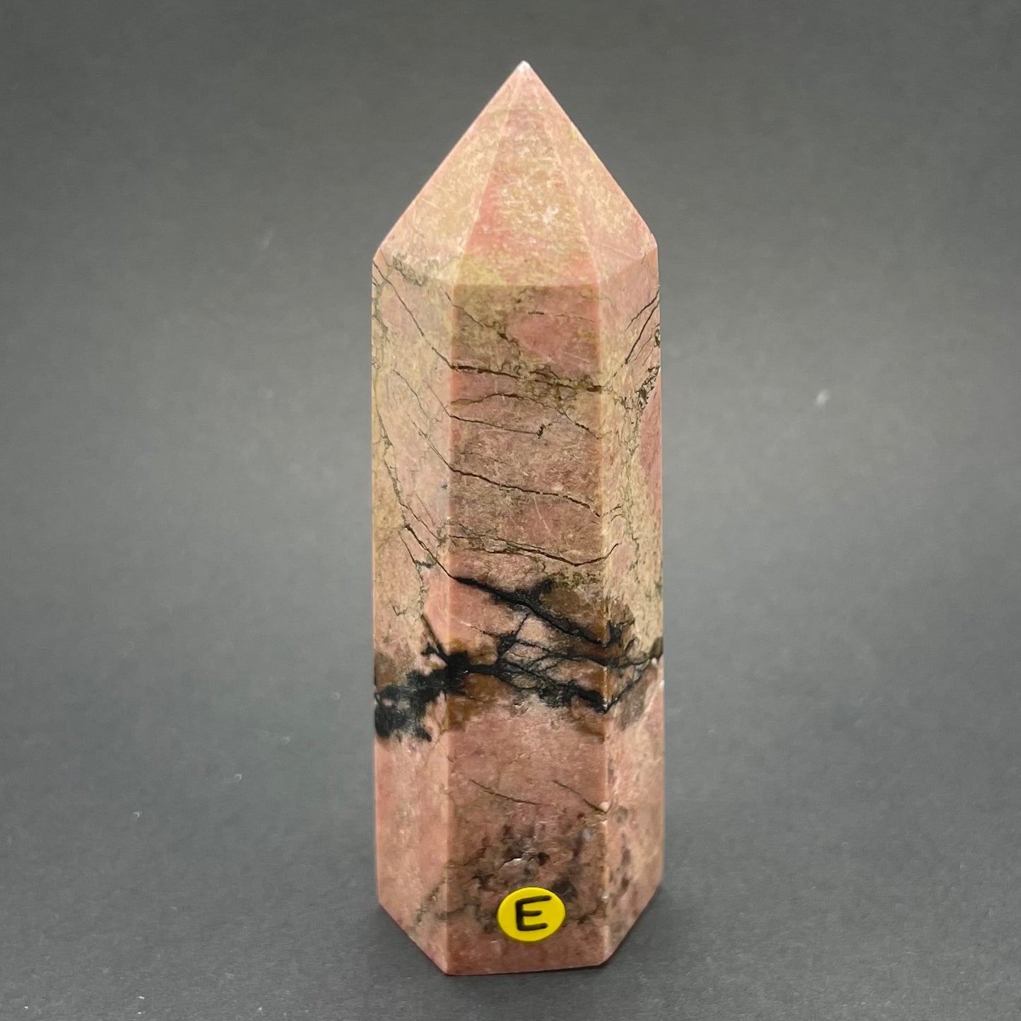 Rhodonite Wand | Healing Crystals | Tower | 1 pc